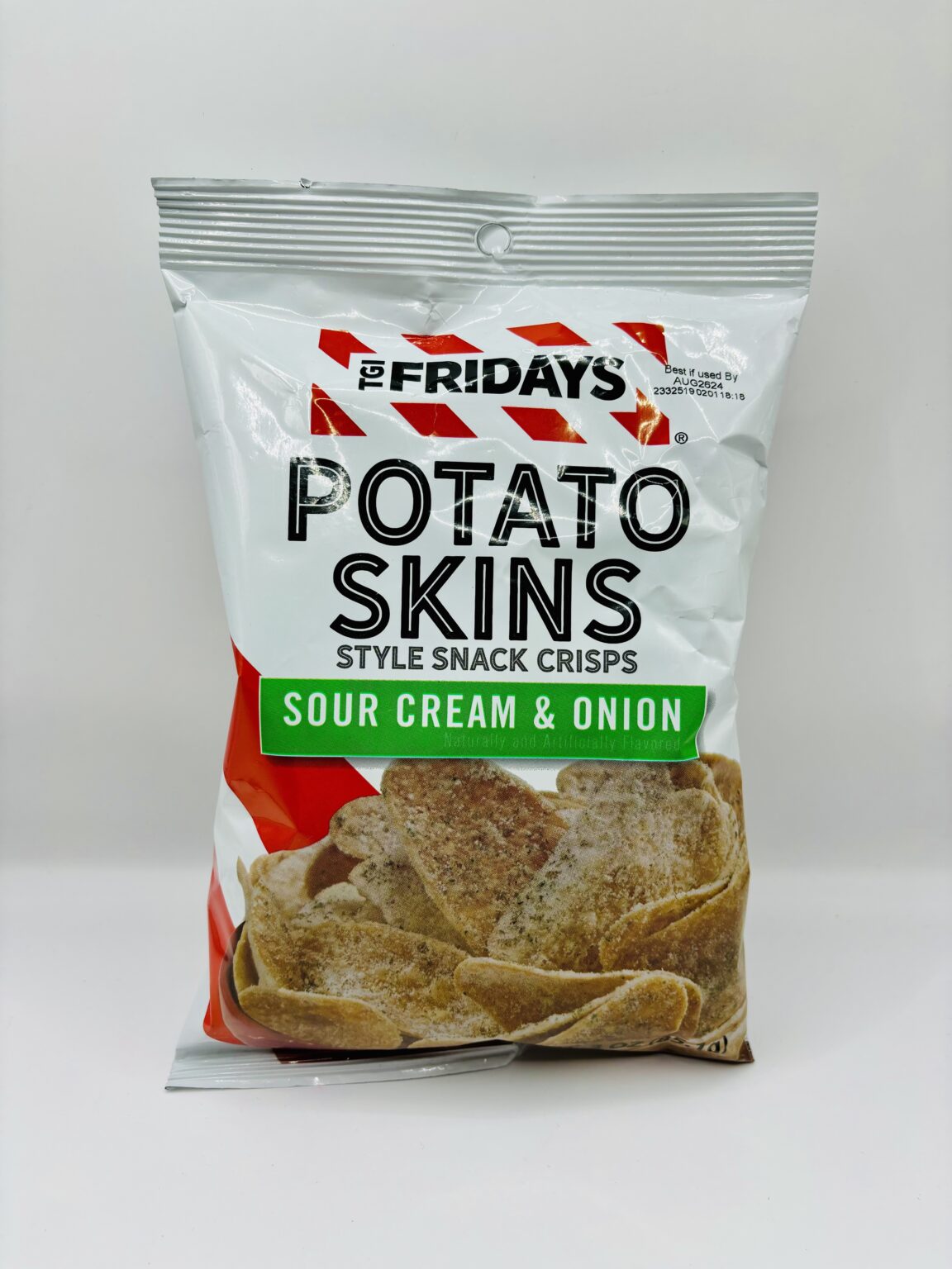 TGI Fridays Potato Skins Crisps - Sour Cream & Onion | My Sweet Shack