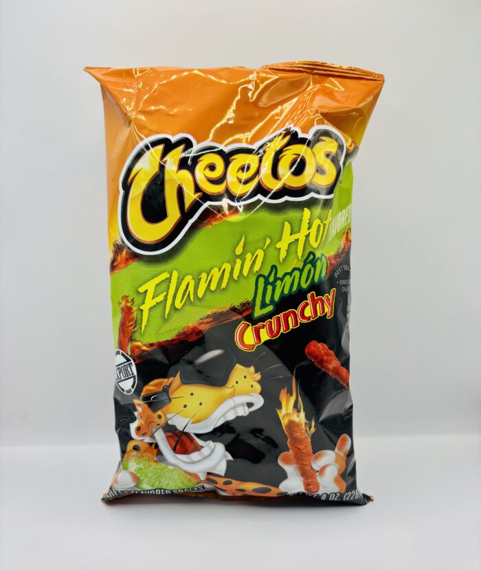 Cheetos Crunchy Flamin' HOT Limon